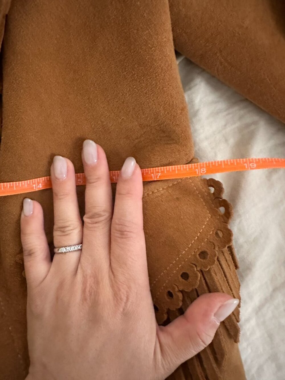 Vintage Suede Fringed Jacket - Picture 8 of 16